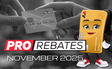 PRO Rebates: November 2025 Featured Brands