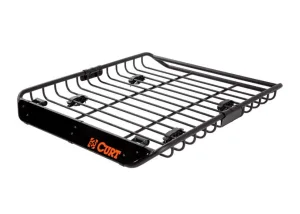 CURT: Black Steel Roof Rack Cargo Carrier 