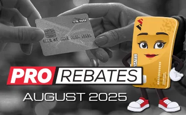 PRO Rebates: October 2025 Featured Brands